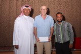 Rashid Al Qutami, Tim Beynon, Serwin Rampersad
